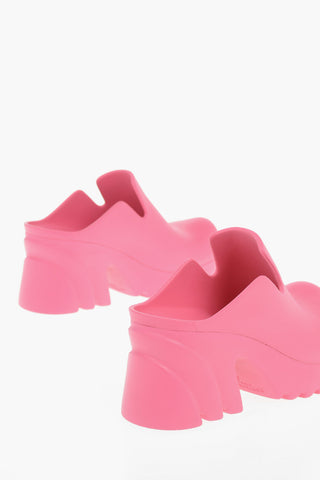 Biodegradable Rubber FLASH Mules with Statement Sole