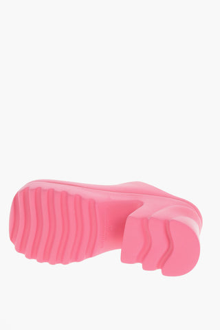 Biodegradable Rubber FLASH Mules with Statement Sole
