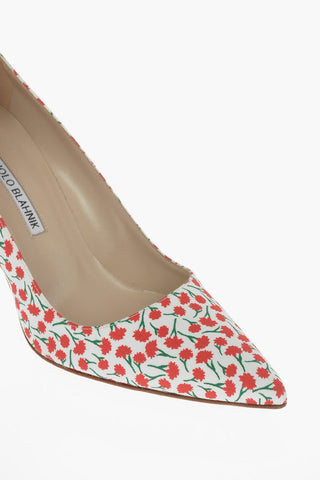 Pumps YPRI in Tessuto con Motivo Floreale 9cm