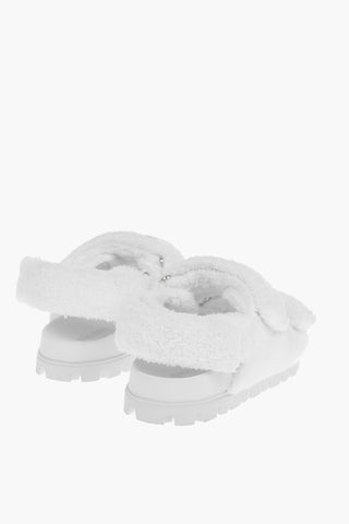 Double Velcro Closure Terry Sandals