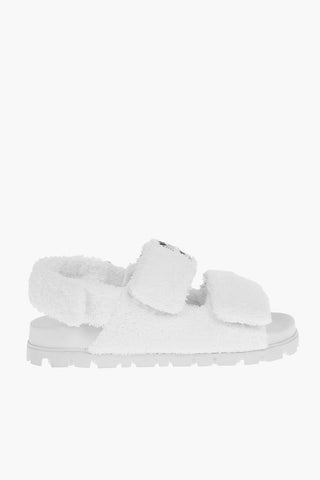 Double Velcro Closure Terry Sandals