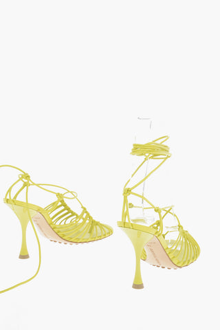 Soft-leather DOT Sandals with Crossover Strap Detailing