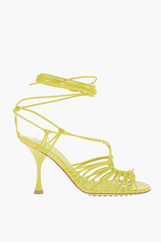 Soft-leather DOT Sandals with Crossover Strap Detailing