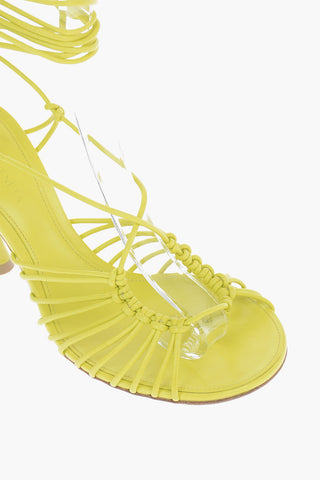Soft-leather DOT Sandals with Crossover Strap Detailing