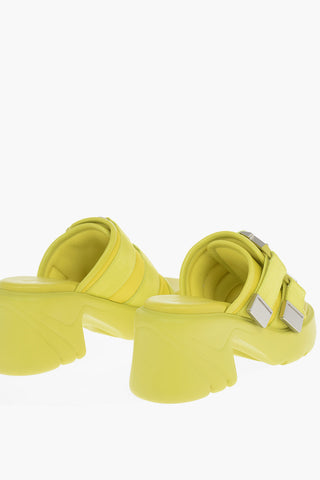 Mules FLASH con Fibbie e Suola Statement