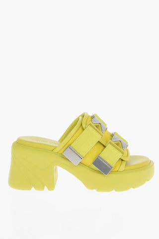 Mules FLASH con Fibbie e Suola Statement