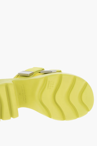 Mules FLASH con Fibbie e Suola Statement