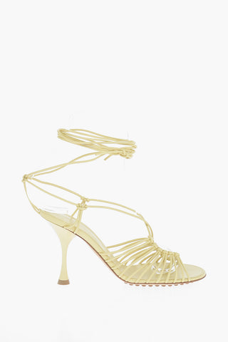 Soft-leather DOT Sandals with Crossover Strap Detailing