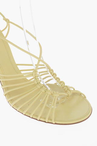 Soft-leather DOT Sandals with Crossover Strap Detailing