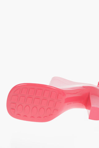 Shiny--rubber SHINE Ankle Boots with Squared-toe