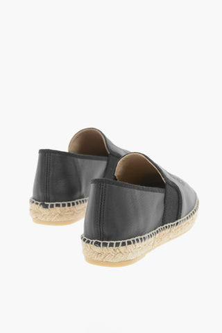 Leather ELASTIC TIGER Espadrillas