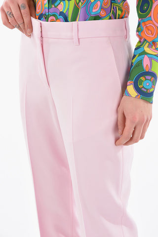 Virgin-wool-twill Tailored Pants