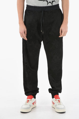Organic Cotton Blend DRUNKEN Jacquard Sweatpants