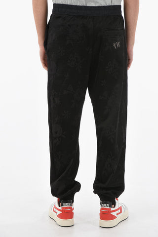 Organic Cotton Blend DRUNKEN Jacquard Sweatpants