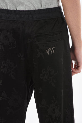 Organic Cotton Blend DRUNKEN Jacquard Sweatpants