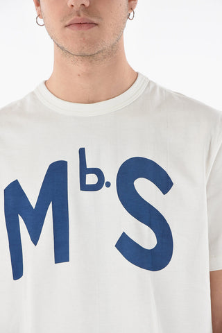 EYE MAN MERZ B. SCHWANEN T-shirt Girocollo con Stampa sul Davanti