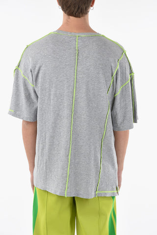 Contrasting Stitches SLOUCH FIT T-shirt