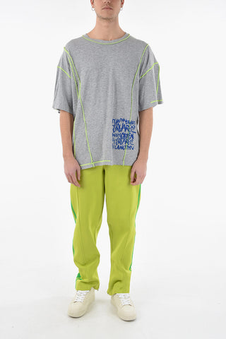 Contrasting Stitches SLOUCH FIT T-shirt