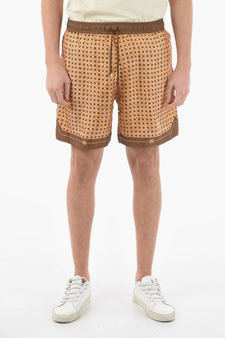Shorts In Seta Con Coulisse