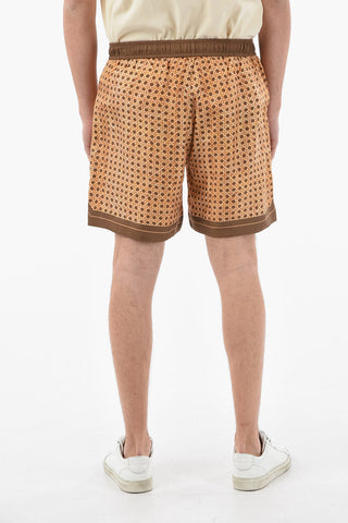 Shorts In Seta Con Coulisse