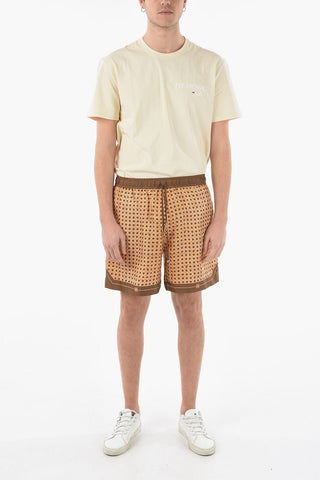 Shorts In Seta Con Coulisse