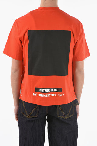 5 CRAIG GREEN Printed DISTRESS FLAG T-Shirt