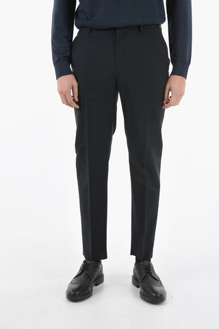 4 Pockets Wool Pants