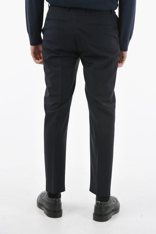 4 Pockets Wool Pants