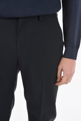 4 Pockets Wool Pants