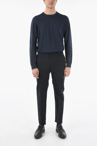 4 Pockets Wool Pants