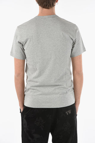 SHIRT CHRISTIAN MARCLAY Crew-neck T-shirt with Contrasting Print