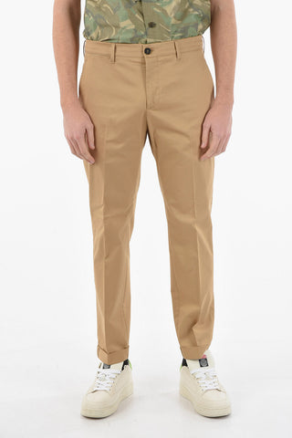 Stretch Cotton CONRAD Chino Pants with Logo