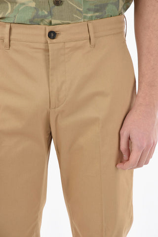 Stretch Cotton CONRAD Chino Pants with Logo