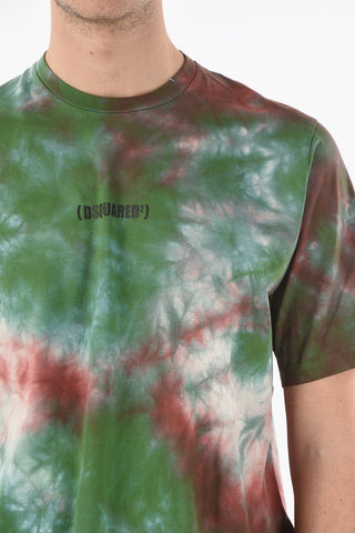 Tye Dye Printed SLOUCH FIT T-shirt