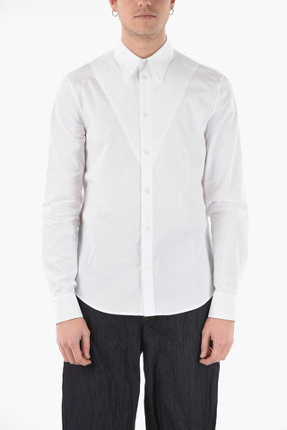 Popeline Cotton COMPACT Tuxedo Shirt