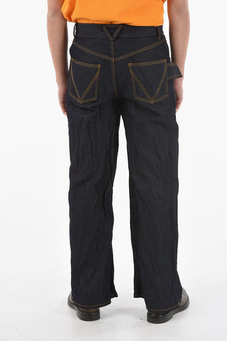 Jeans 5 Tasche METAL con Lavaggio Scuro 35cm