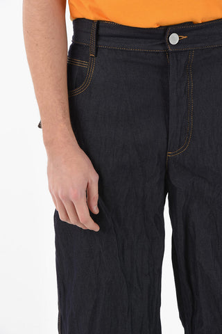 Jeans 5 Tasche METAL con Lavaggio Scuro 35cm