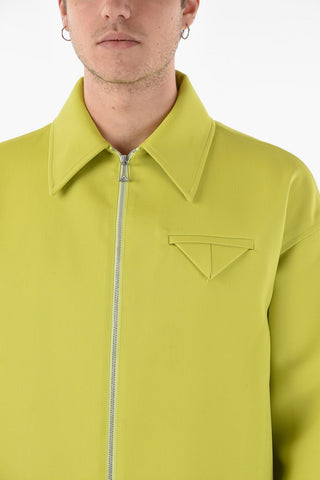 Overshirt COMPACT in Lana con Taschino