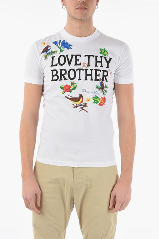 T-shirt LOVE THY BROTHER COOL FIT Girocollo