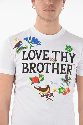 T-shirt LOVE THY BROTHER COOL FIT Girocollo