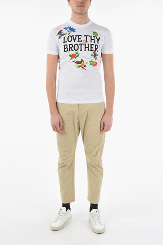 T-shirt LOVE THY BROTHER COOL FIT Girocollo