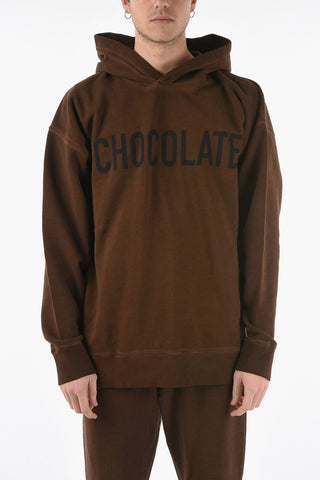 Hooded CHOCOLATE SLOUCH FIT Sweatshirt