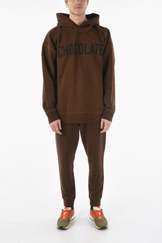Hooded CHOCOLATE SLOUCH FIT Sweatshirt