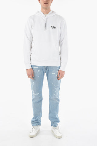 MIAMI JOURNEY Felpa Hoodie con Stampa Logo sul Retro