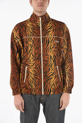 Felpa Fantasia Animalier con Zip