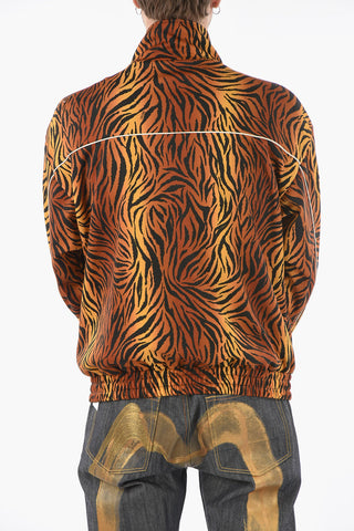 Felpa Fantasia Animalier con Zip