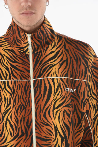 Felpa Fantasia Animalier con Zip