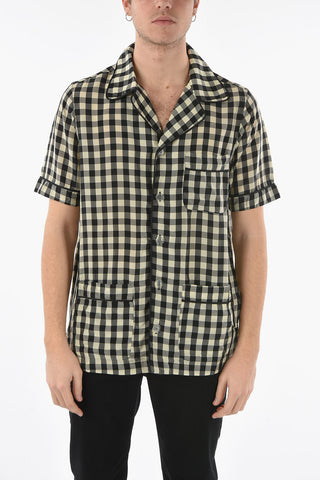 Camicia PAJAMA a Quadri Gingham con Taschino