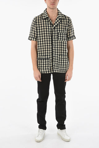 Camicia PAJAMA a Quadri Gingham con Taschino