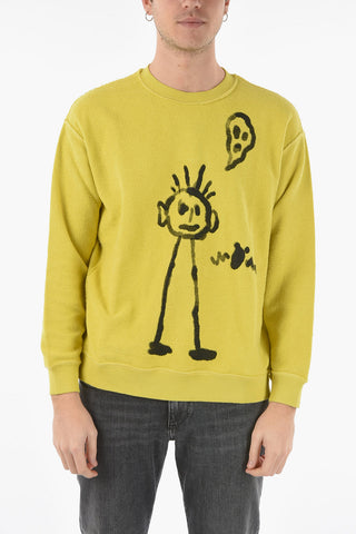 Inside Out Effect KID SKETCH Cotton Sweatshirt